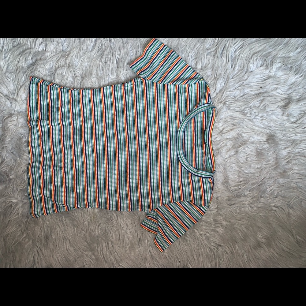 striped top
